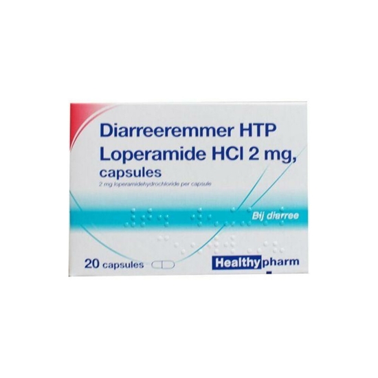 HEALTHYPHARM DIARREEREMMER LOPERAMIDE 2MG 20ST